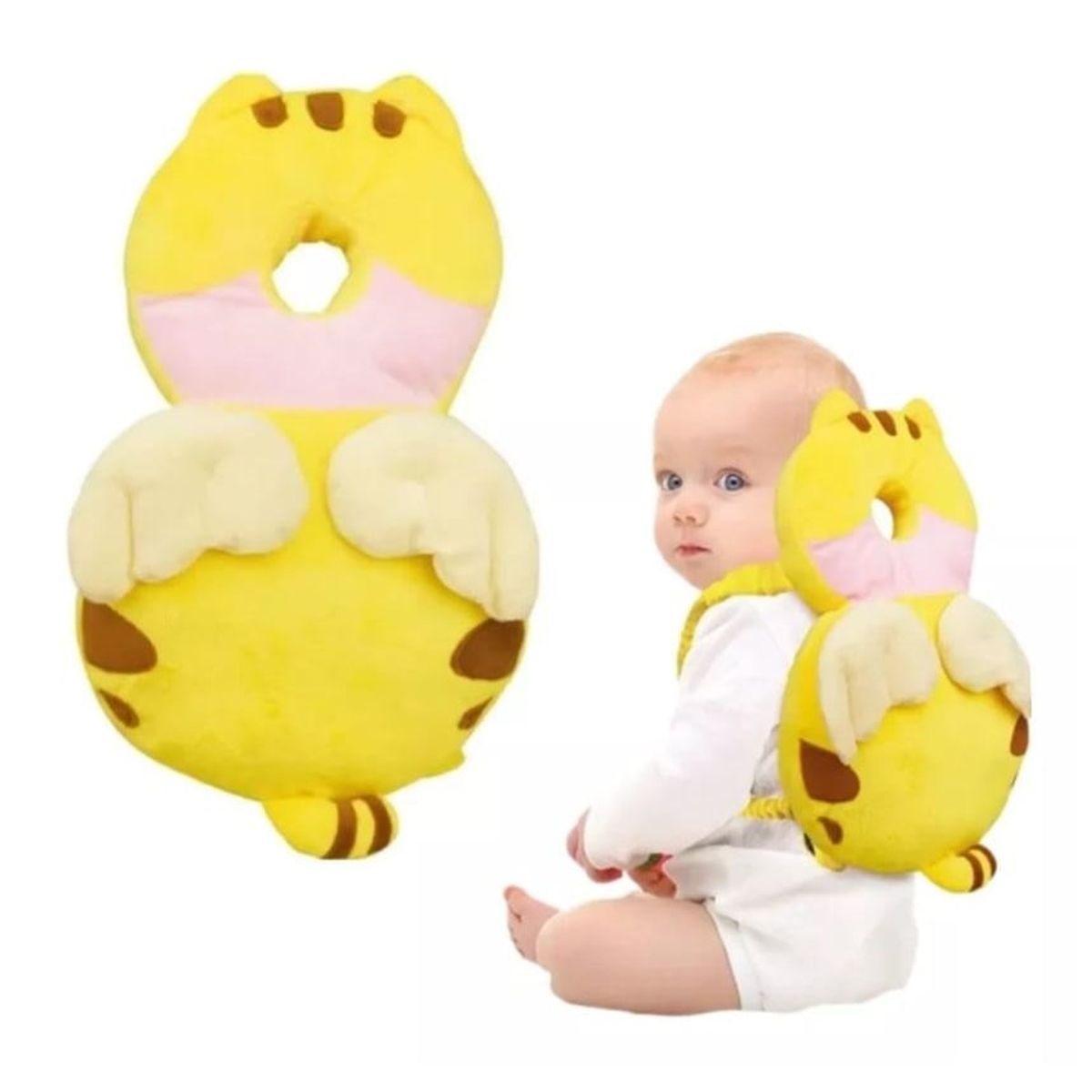 GENERICO - PROTECTOR DE CABEZA - MOCHILA AMORTIGUADORA DE CAIDA - BEBE