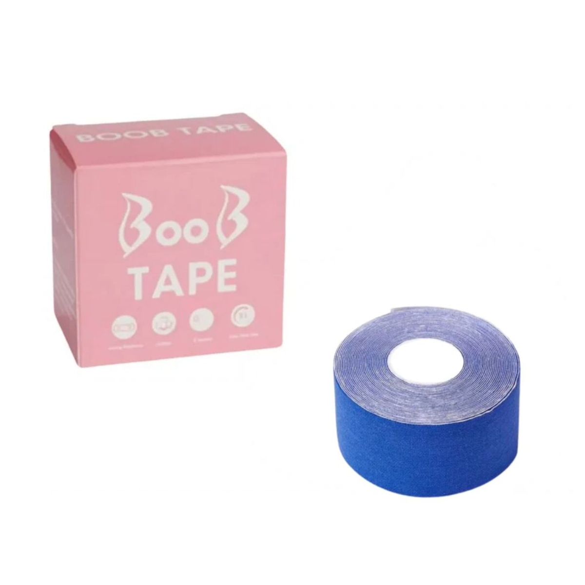 TODO FIT - Cinta Sujetador adhesivo Cubre pezón Levantamiento Senos Azul