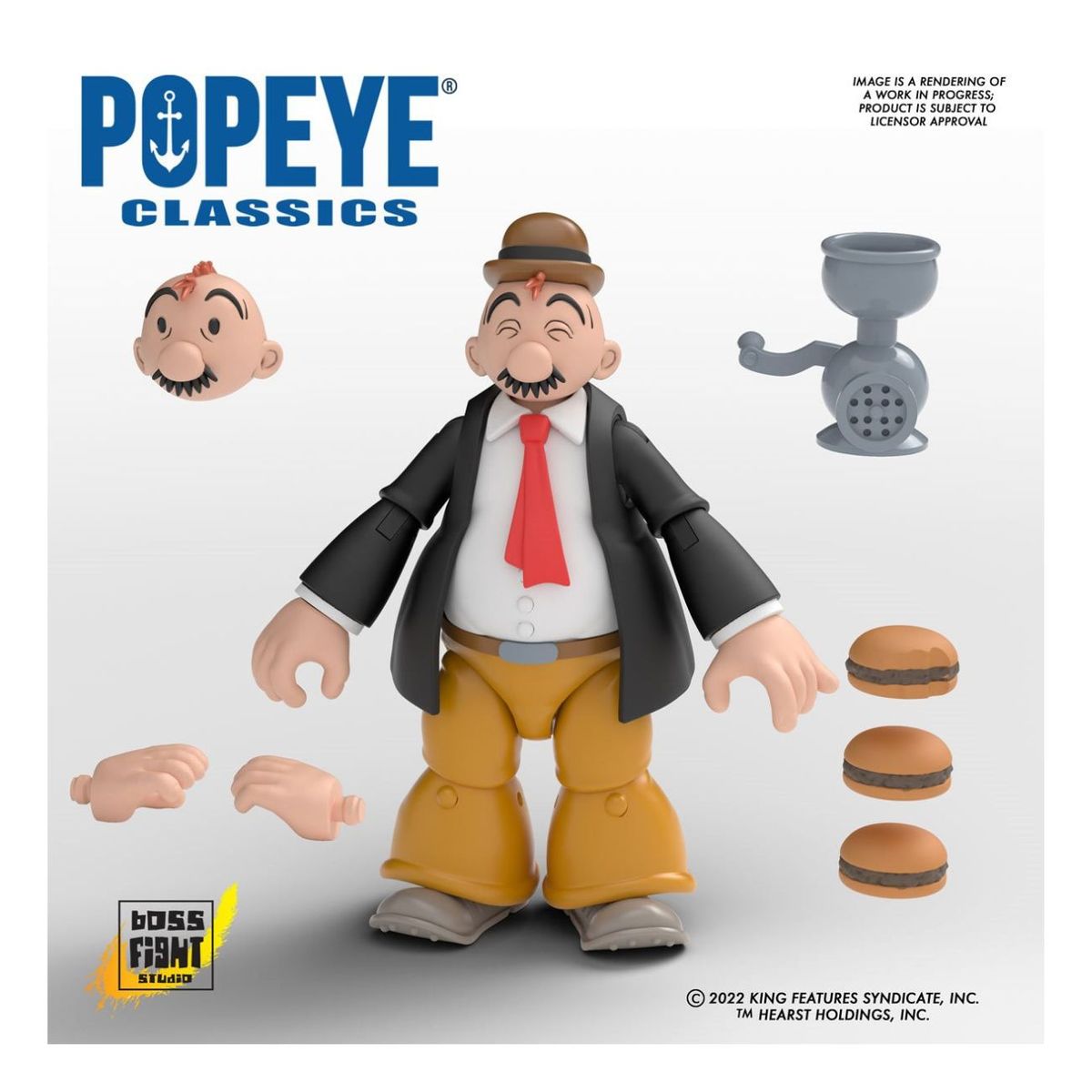 POPEYE - Boss Fight Studio Popeye Classics - Pilon - Wellington Wimpy