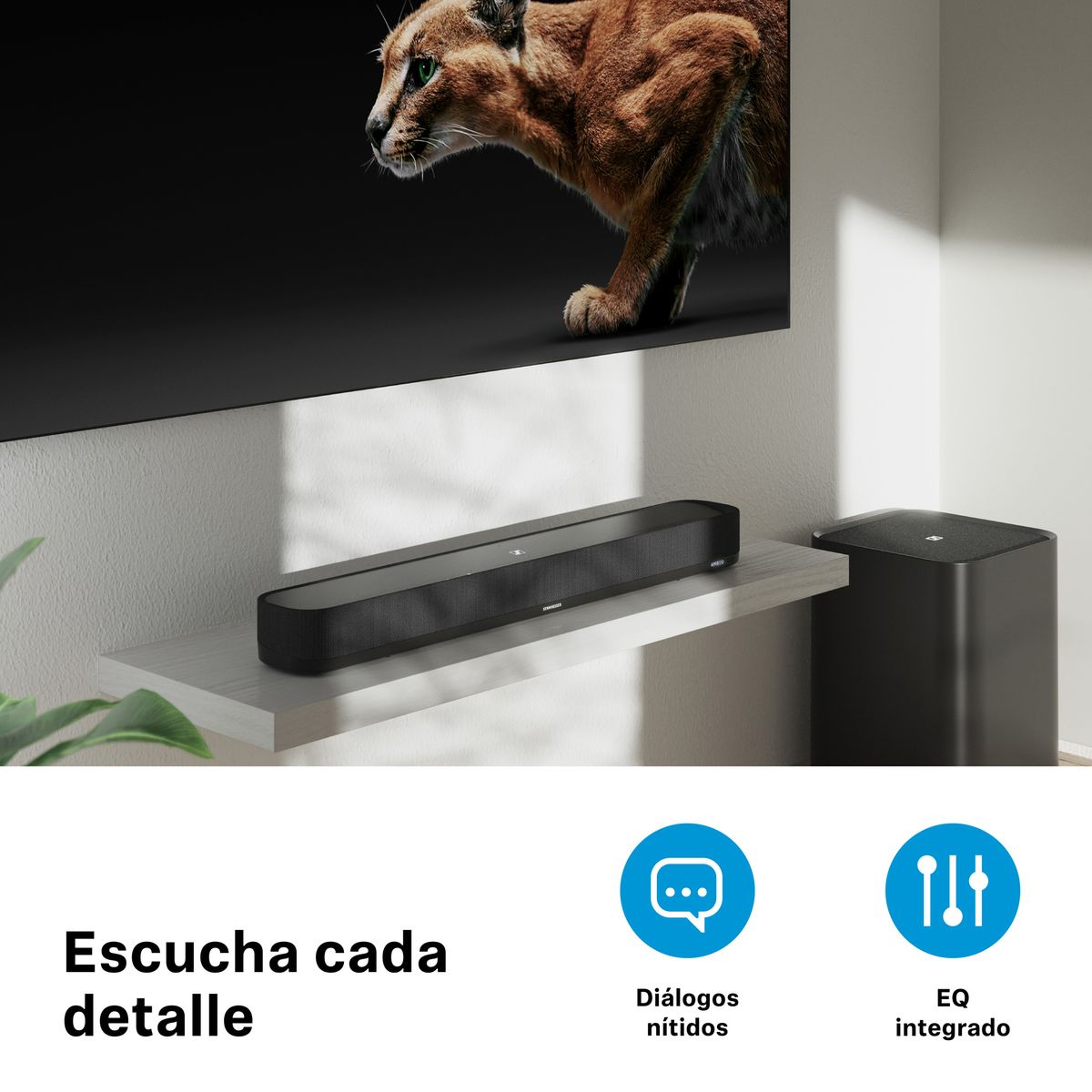 Sennheiser - SENNHEISER AMBEO SOUNDBAR MINI