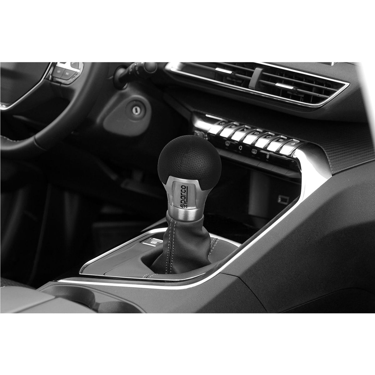 SPARCO - Perilla Pomo Palanca de Auto SPARCO Cuero SPG101