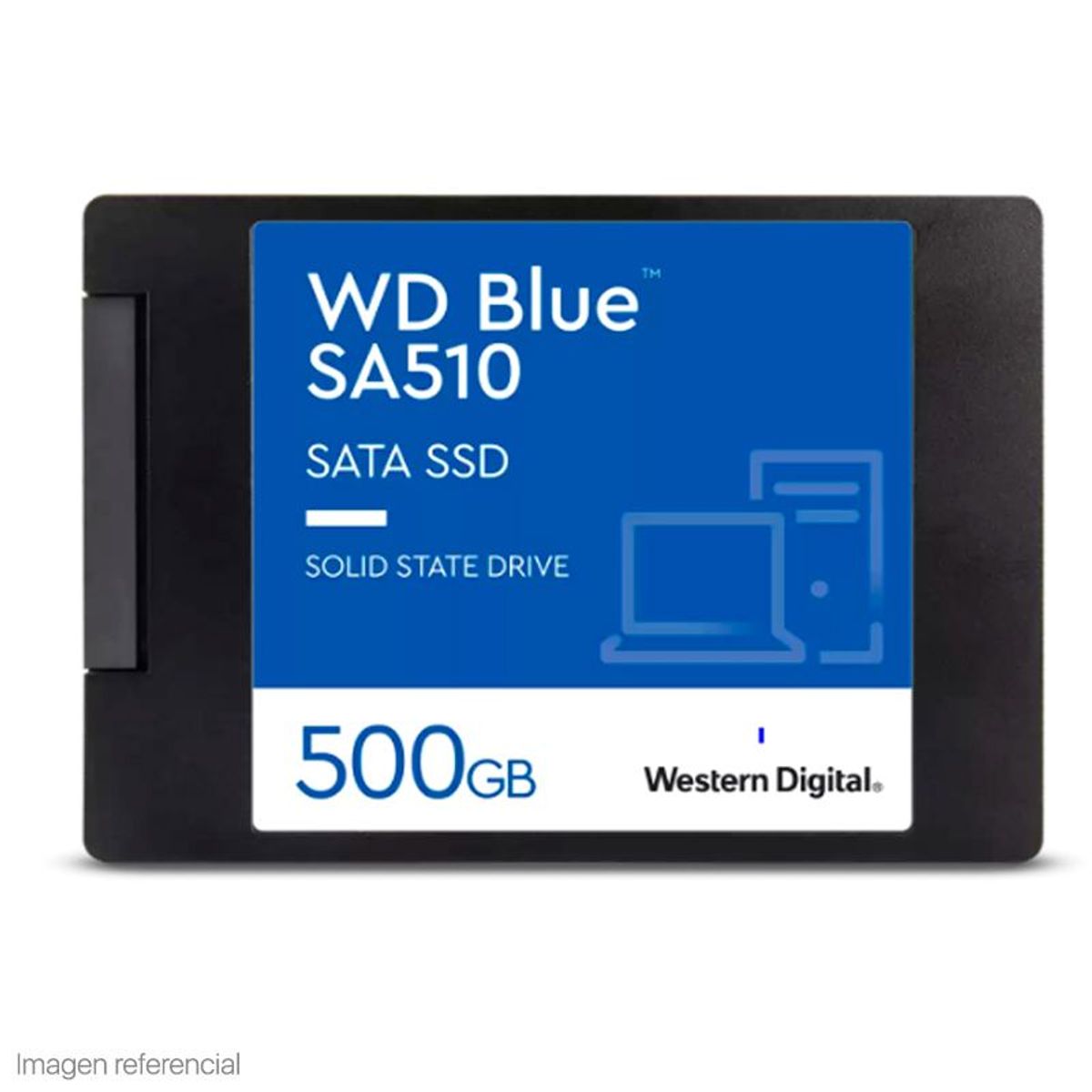 WESTER DIGITAL - Unidad SSD Interno Western Digital Blue 500GB SA510 R560 SATA 25″