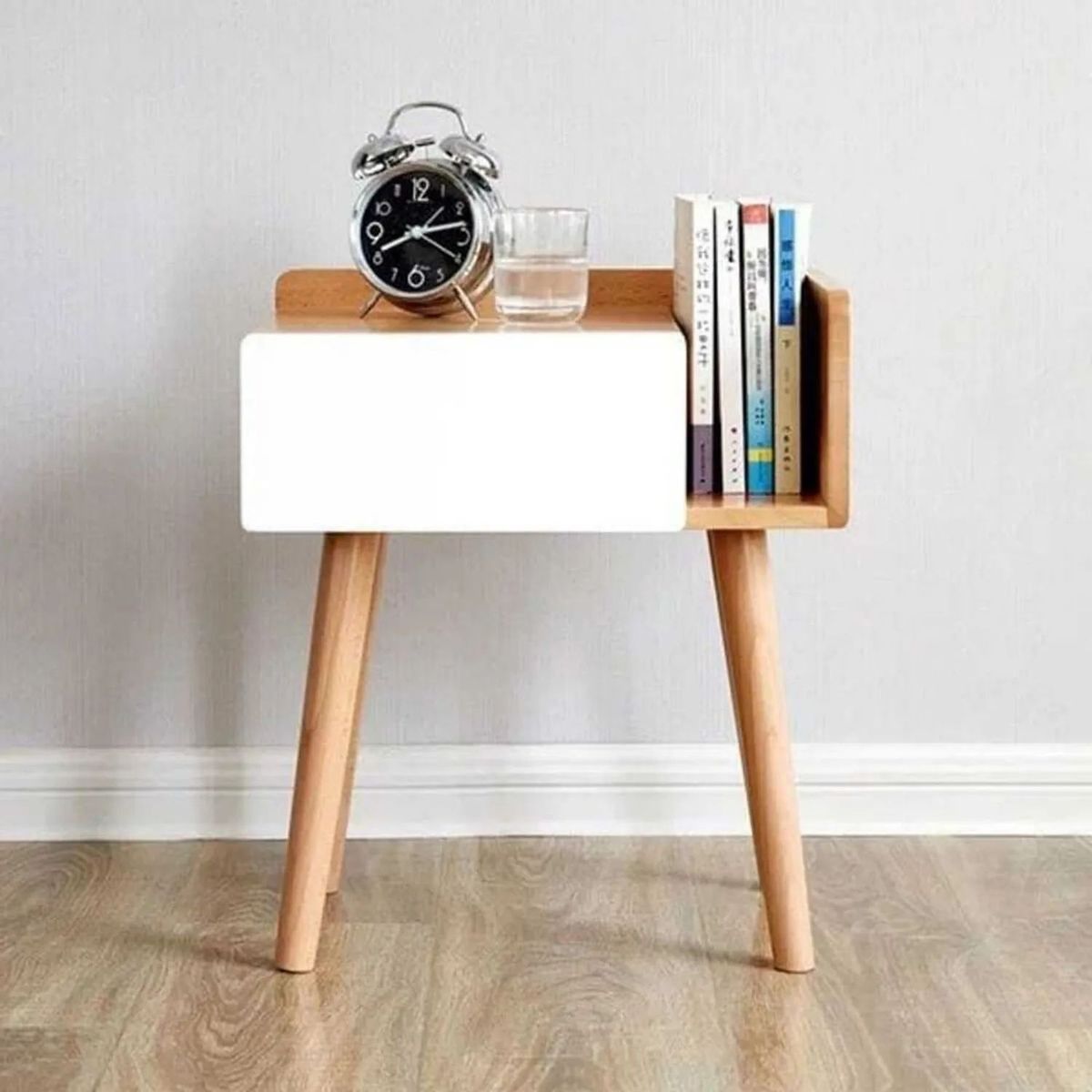 TU MESITA - Velador Vintage Roma 1 Cajón