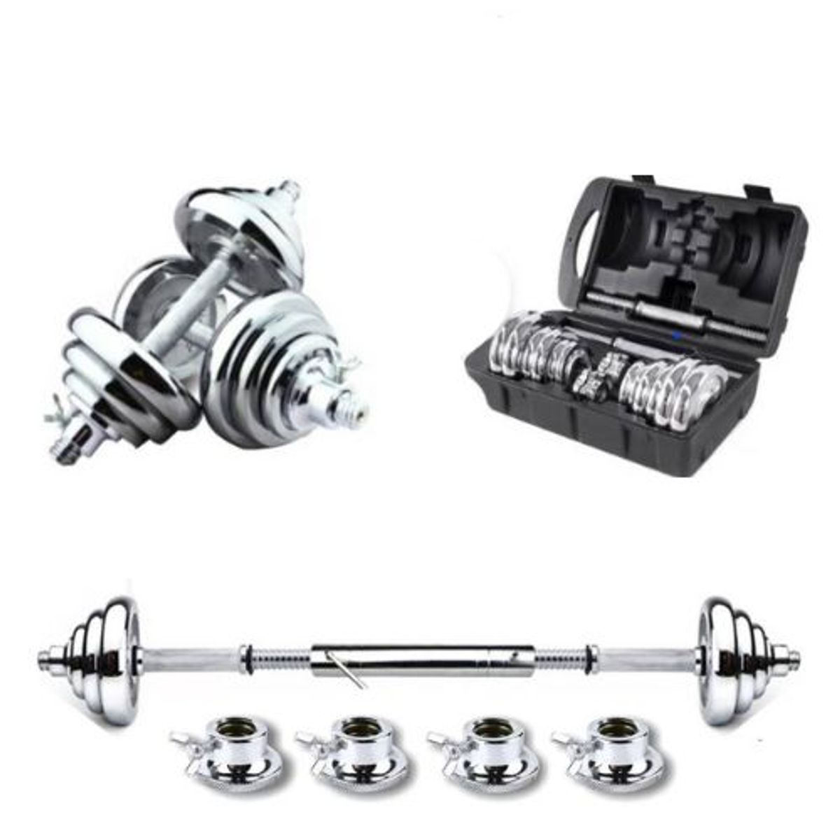 GENERICO - SET DE MANCUERNAS 20KG