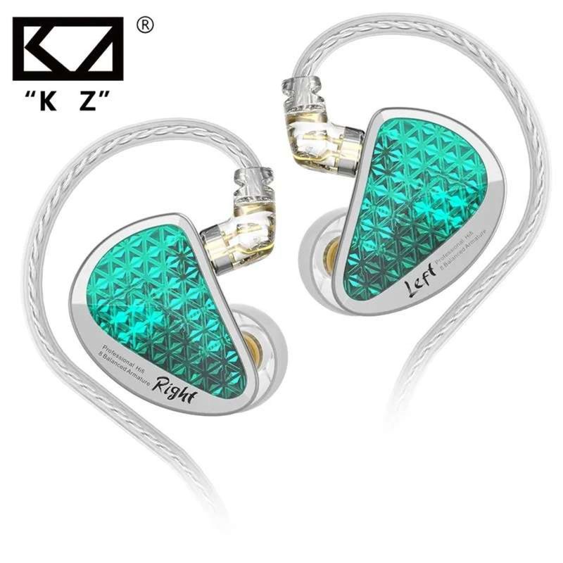 KZ - Audifono AS16 Pro 8 BA HiFi Kz -Cyan