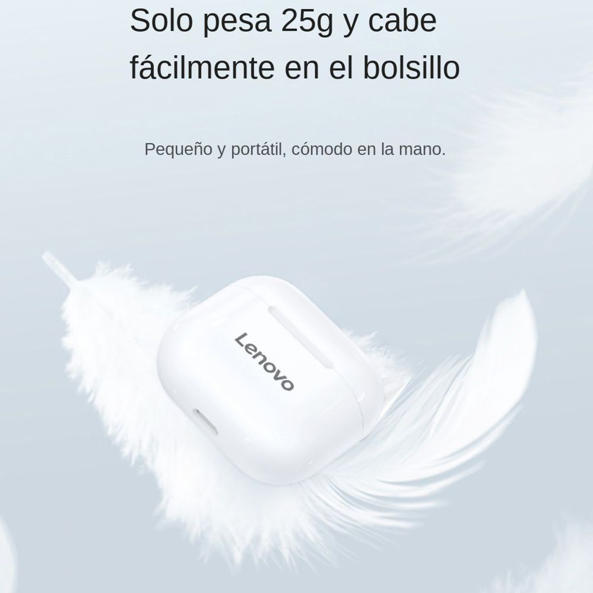LENOVO - LENOVO LP40 TWS AUDIFONOS BLUETOOTH - BLANCO