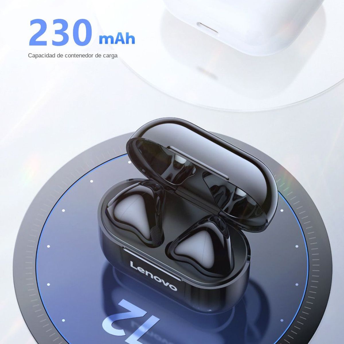 LENOVO - LENOVO LP40 TWS AUDIFONOS BLUETOOTH - BLANCO