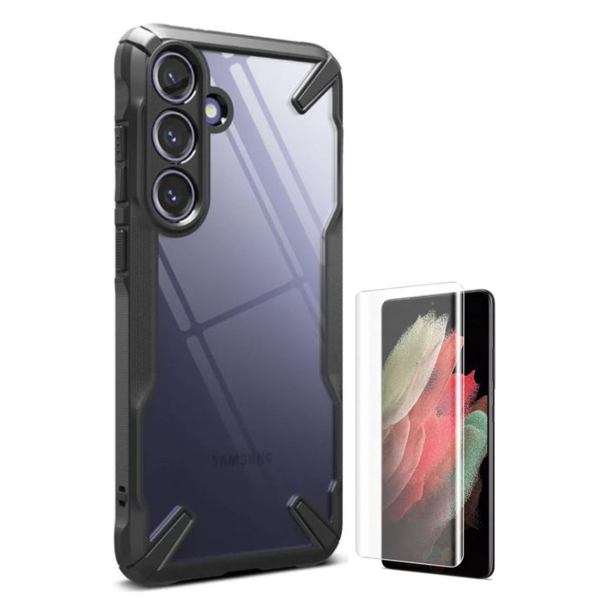 RINGKE - CASE RINGKE FUSION X SAMSUNG GALAXY S24 Y VIDRIO UV