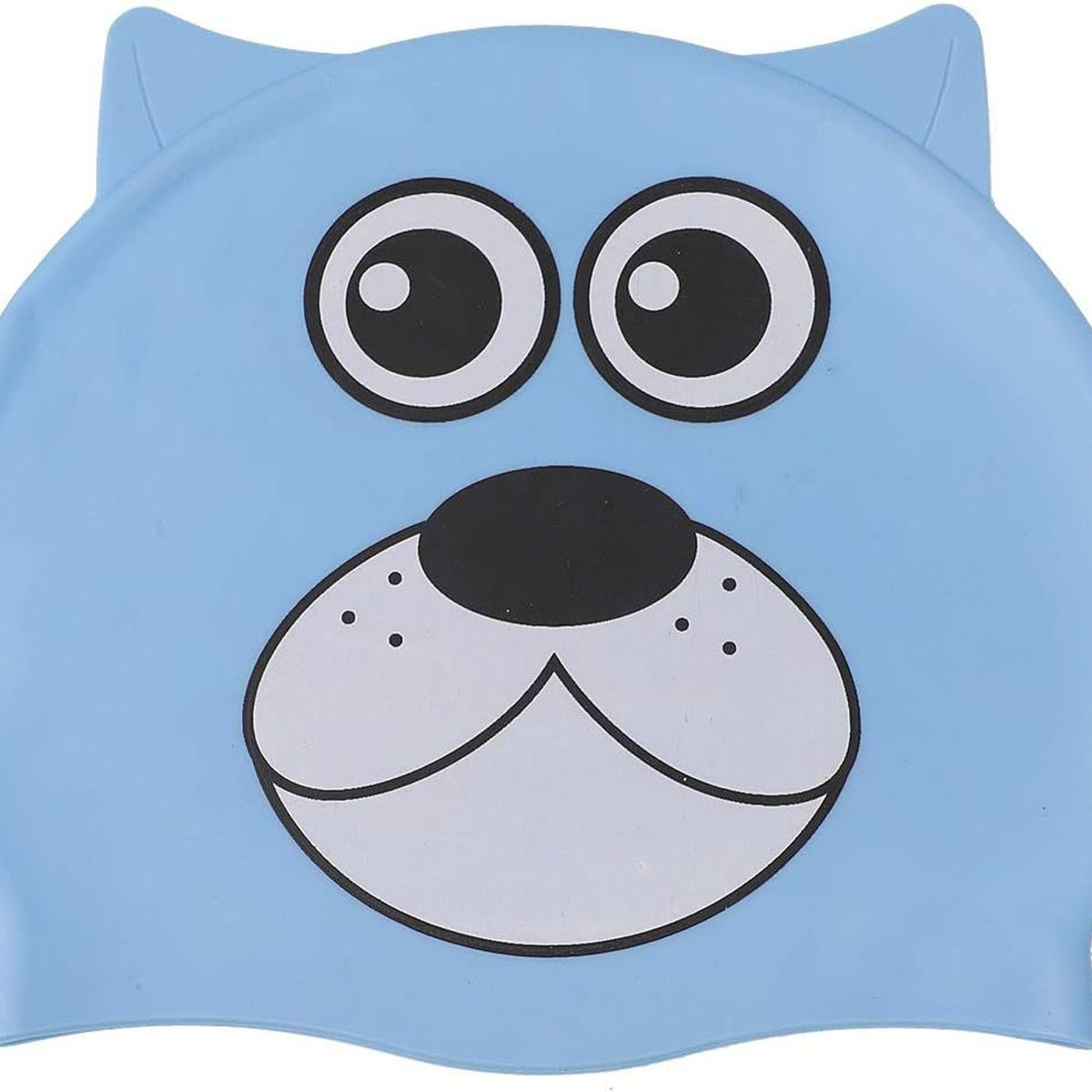 GENERICO - Gorro de Natacion Silicona con Diseño de Oso