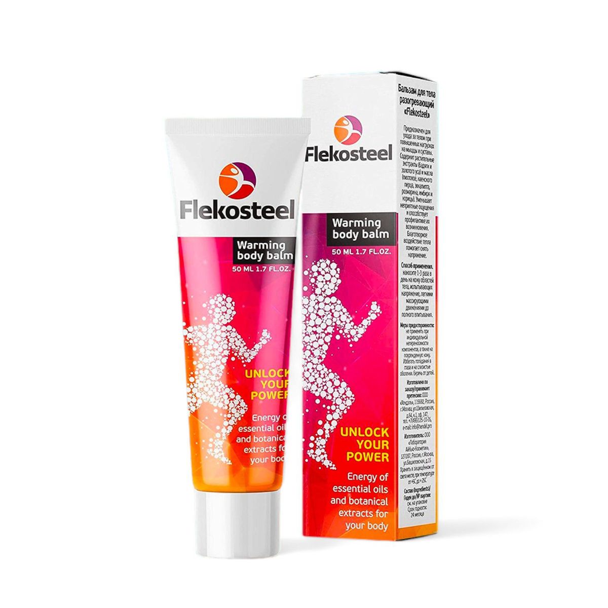 GENERICO - Flekosteel Bálsamo Corporal Calentador 50ml Anti-dolor