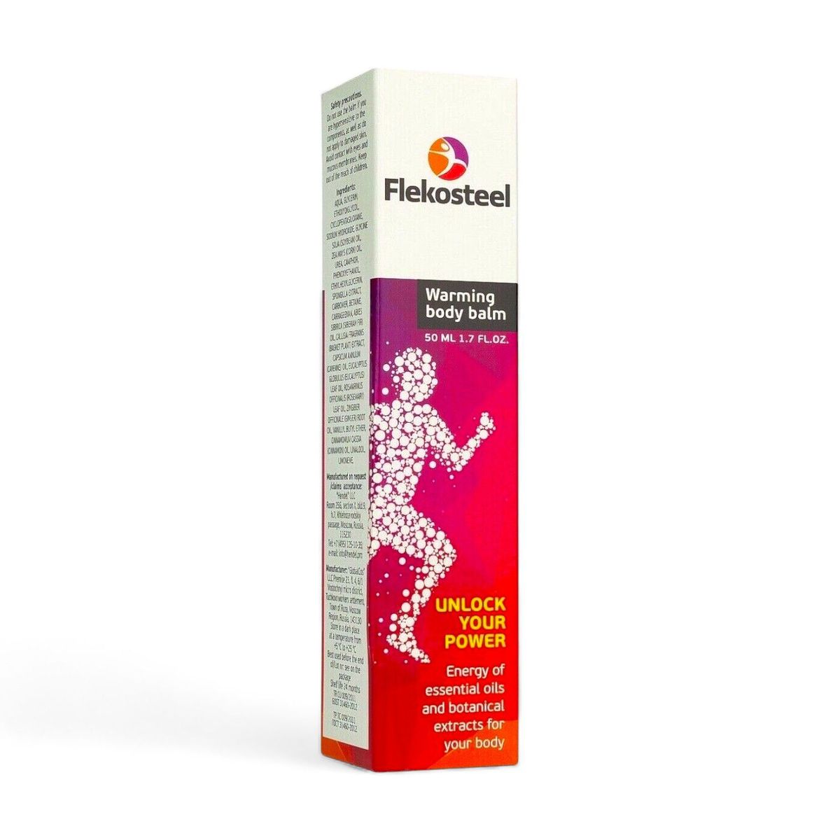 GENERICO - Flekosteel Bálsamo Corporal Calentador 50ml Anti-dolor