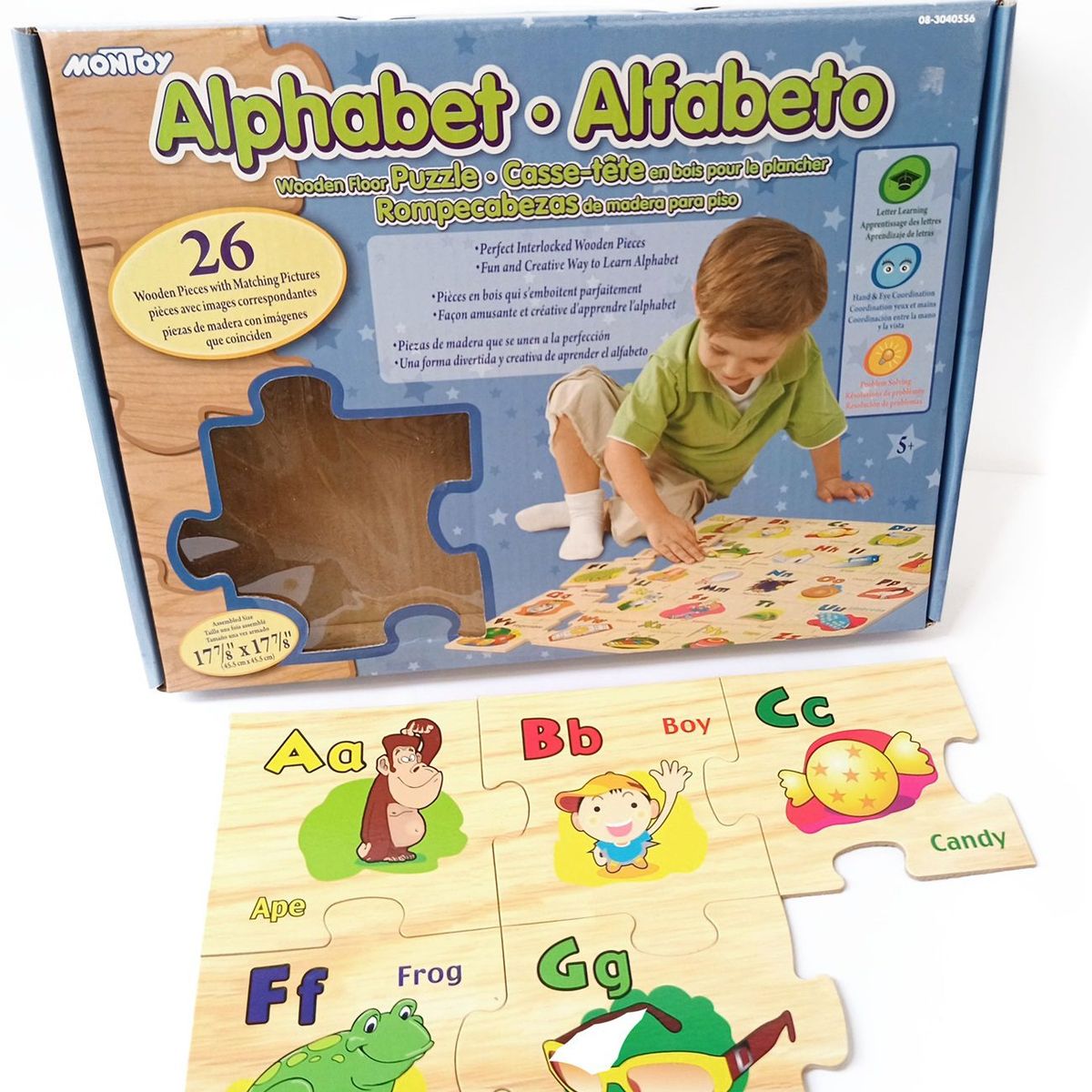 GENERICO - Rompecabezas Para Piso 26 Piezas