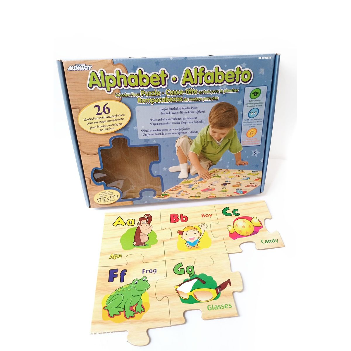 GENERICO - Rompecabezas Para Piso 26 Piezas