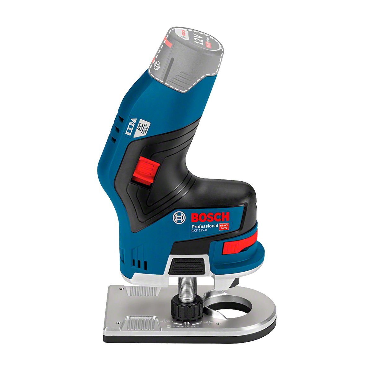 BOSCH - Fresadora Ruteadora Bosch GKF 12V-8 Sin Bateria y sin cargador