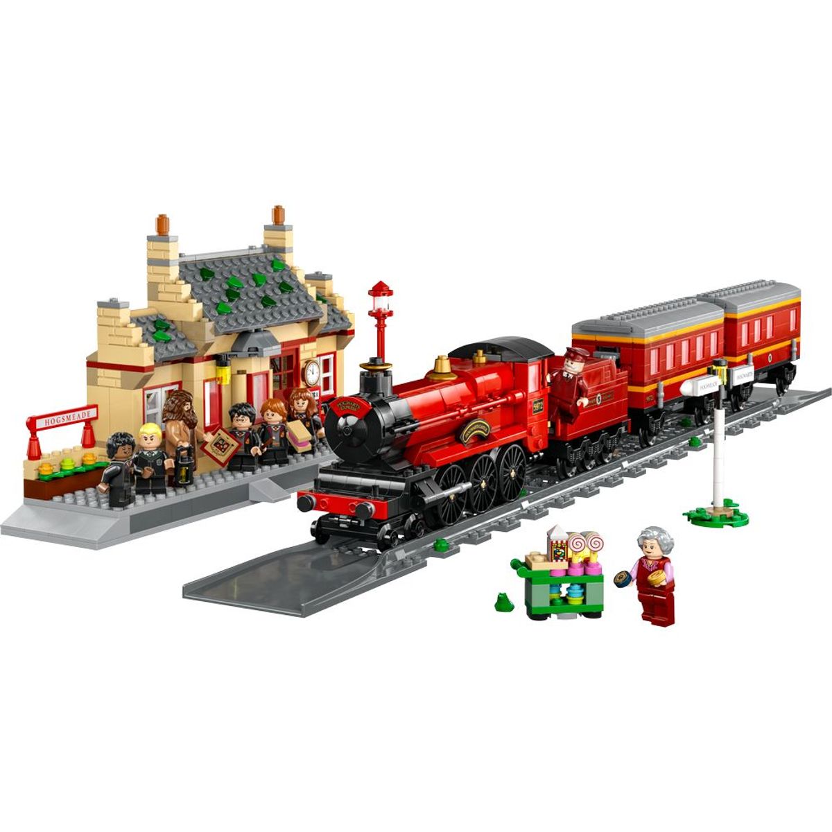 LEGO - LEGO 76423 Expreso de Hogwarts y Estación de Hogsmeade™