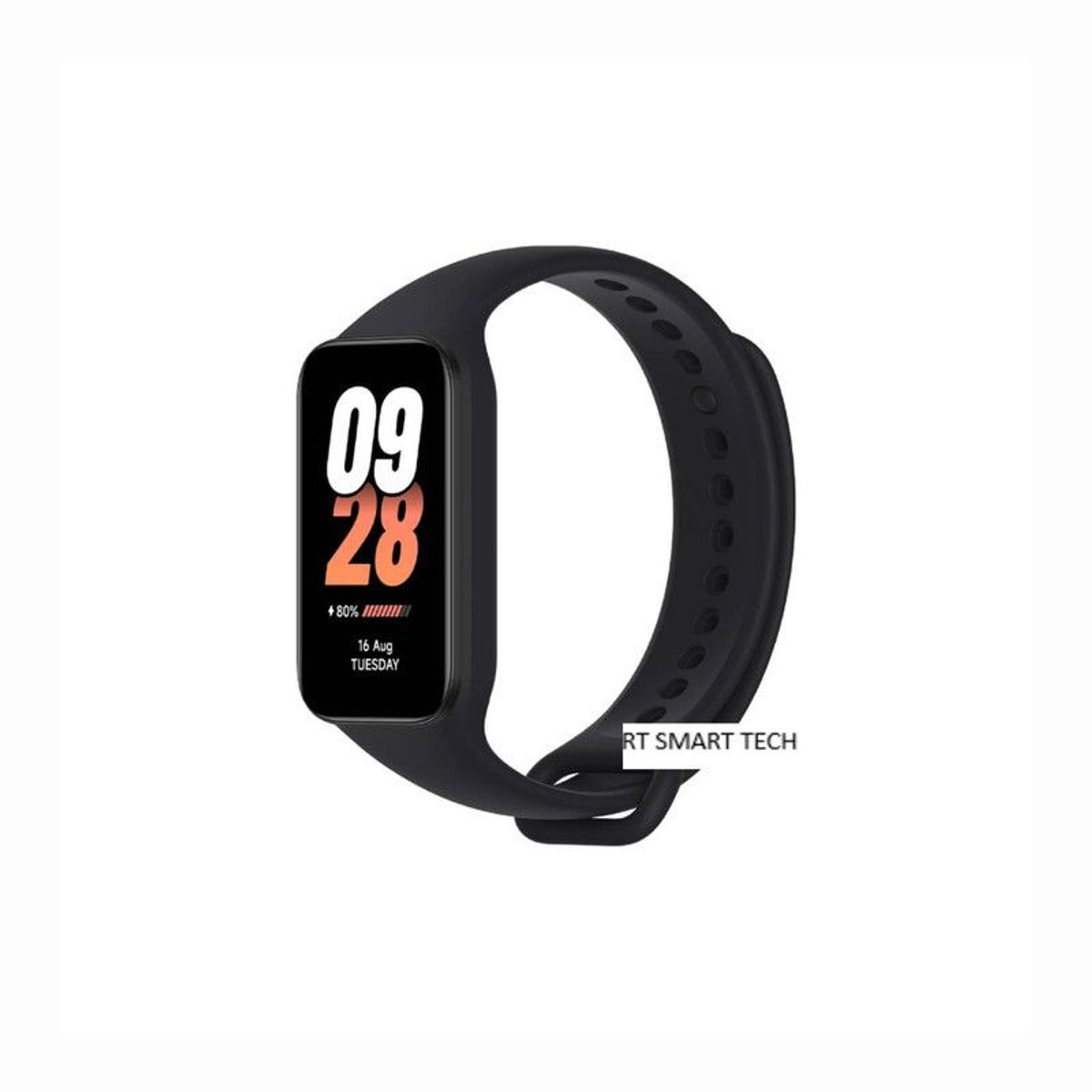 GENERICO - Correa Compatible Para Xiaomi Band 8 Active - Negro