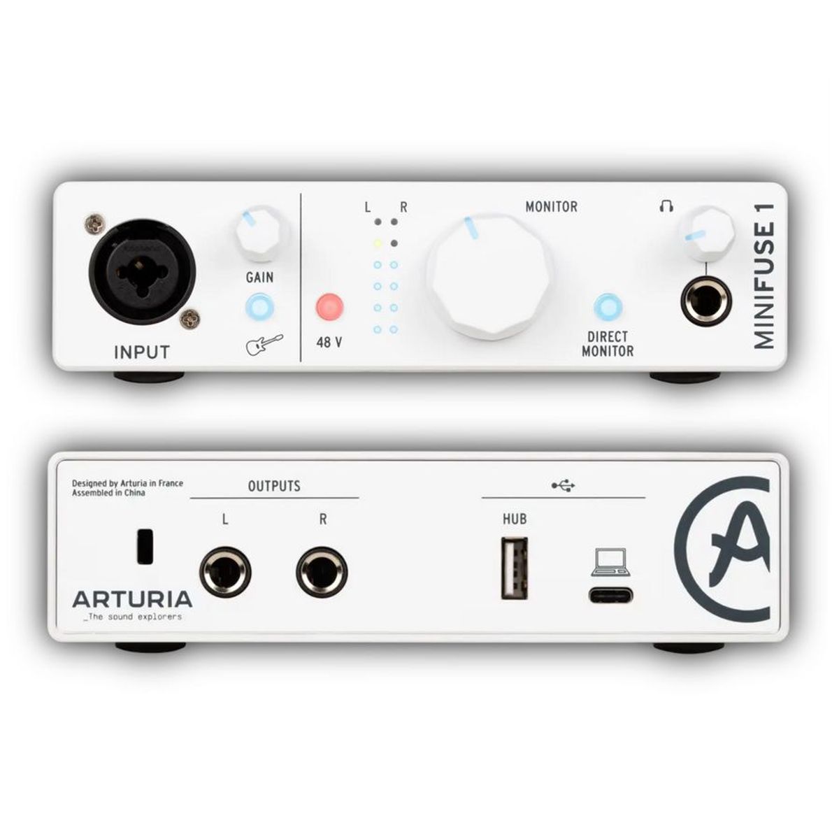 ARTURIA - Minifuse 1 White Arturia - Interfaz de audio USB-C