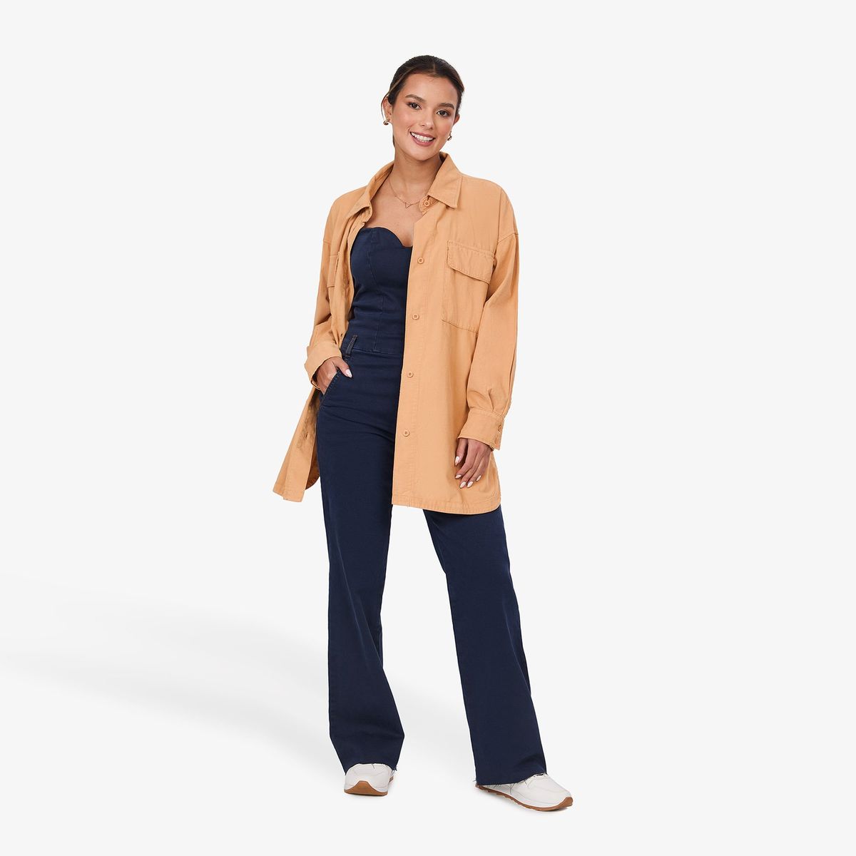 COTTON'S JEANS - Blusa Oversize Dunia