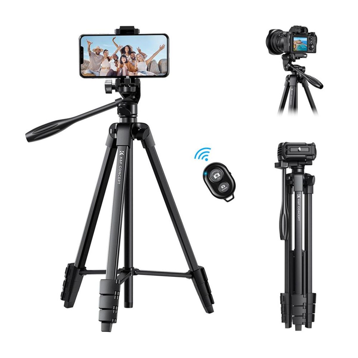 K&F CONCEPT - Tripode  K&F Concept B174A1 KF09125