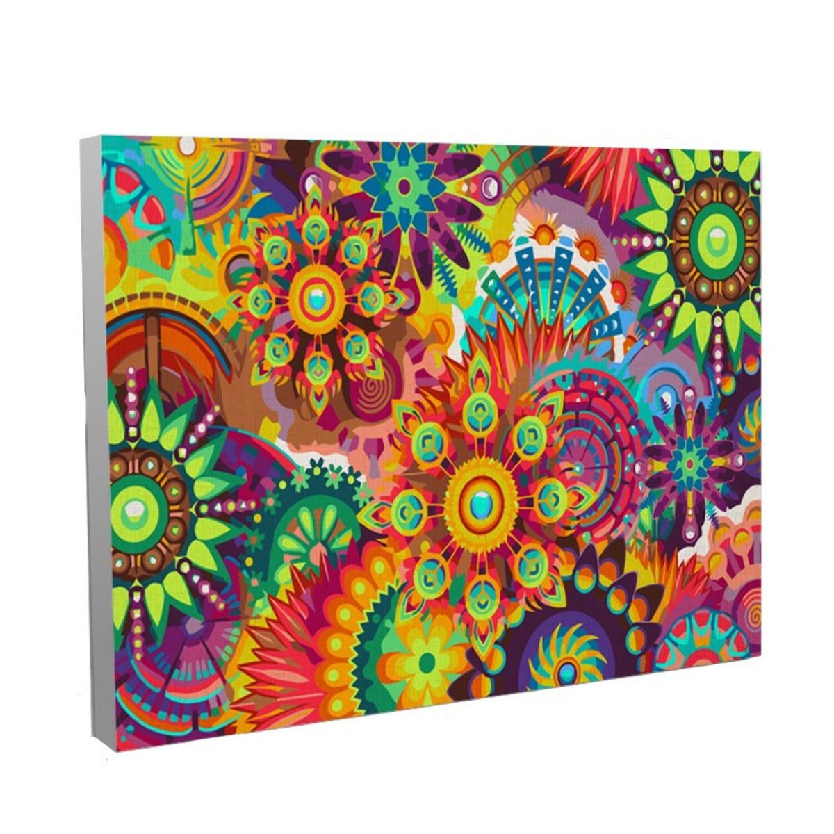 MAKA - PINTURA CON NUMEROS MANDALA 35X45CM MAKA