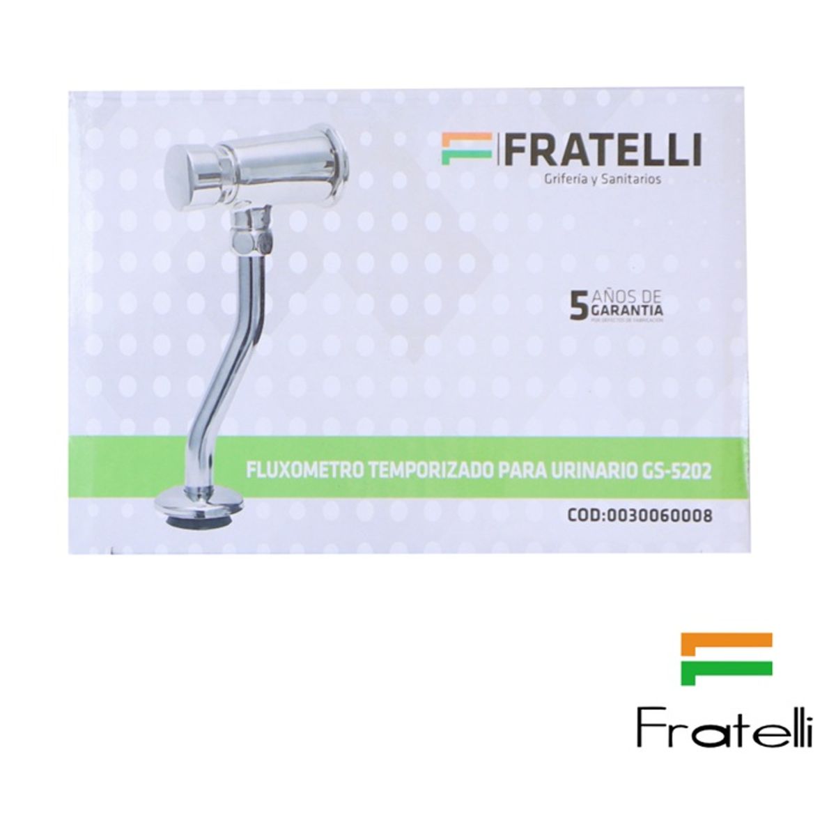 FRATELLI - LLAVE TEMPORIZADO PARA URINARIO GS5202 FRATELLI
