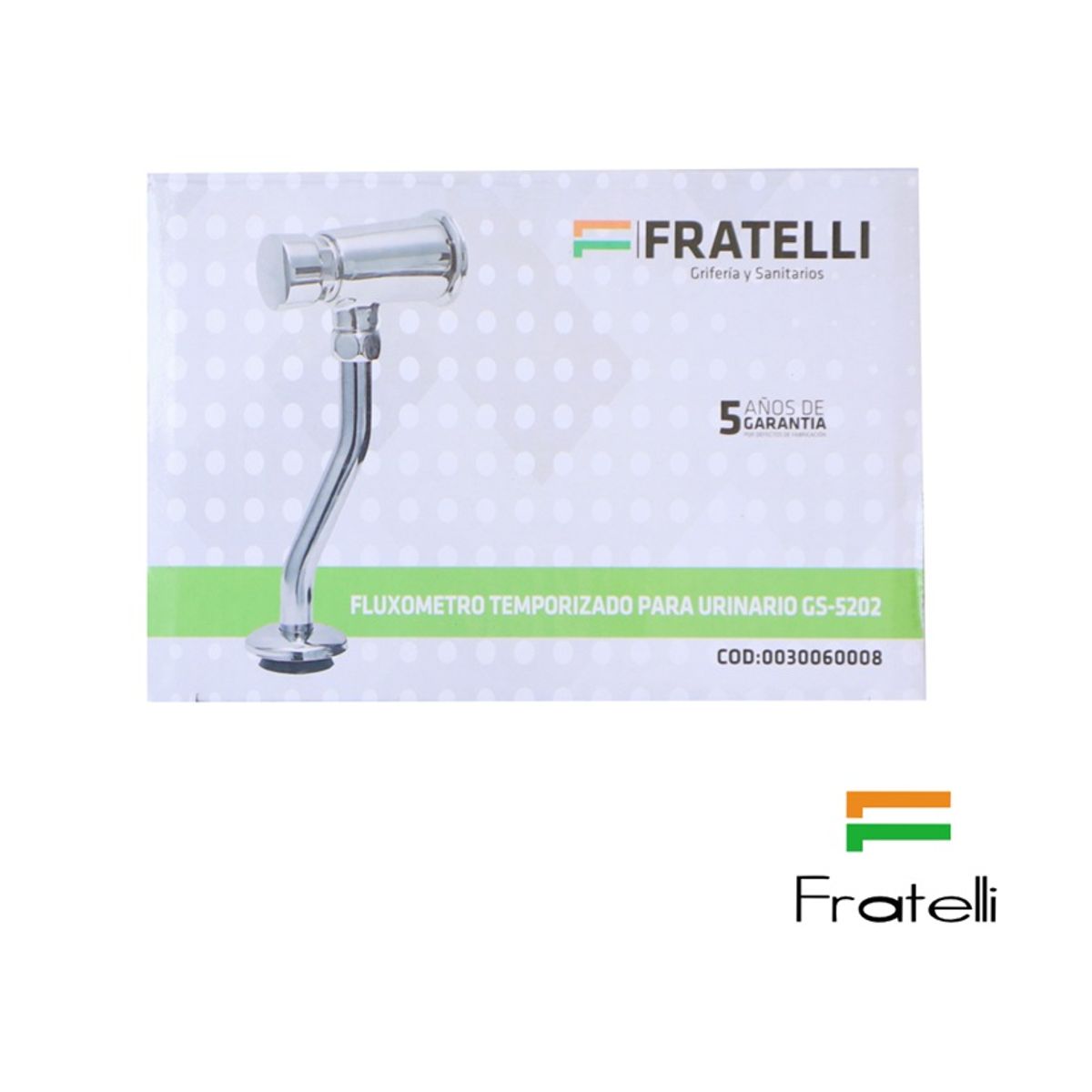 FRATELLI - LLAVE TEMPORIZADO PARA URINARIO GS5202 FRATELLI