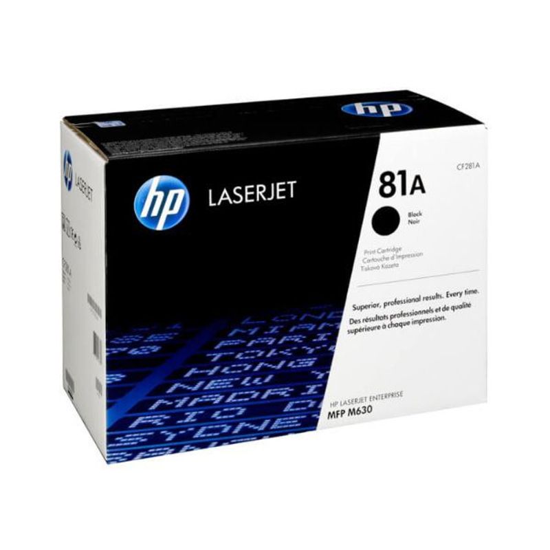 HP - Hp Toner Cf281a 81a Color Negro