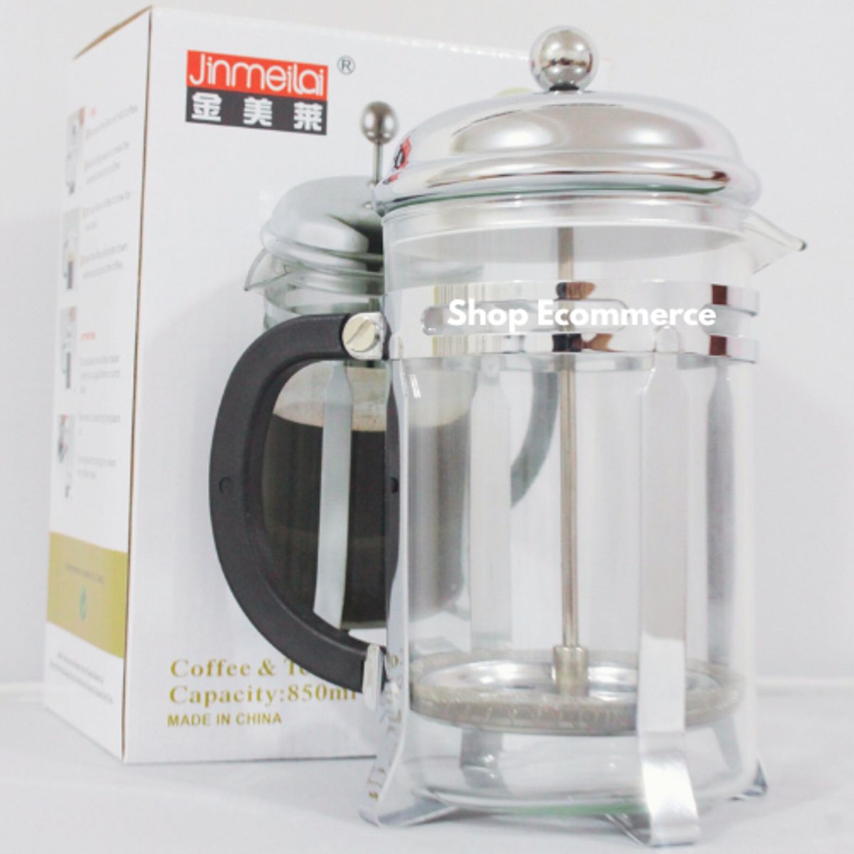 GENERICO - Cafetera Prensa modelo exclusive 800 ml