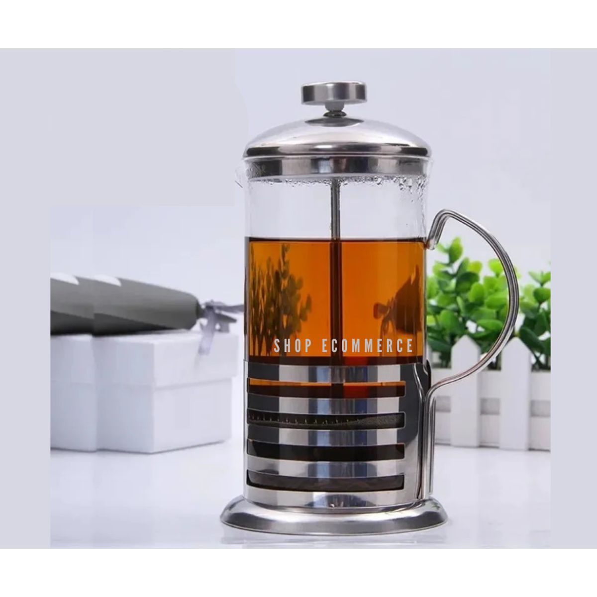 GENERICO - Cafetera francesa 600 ml