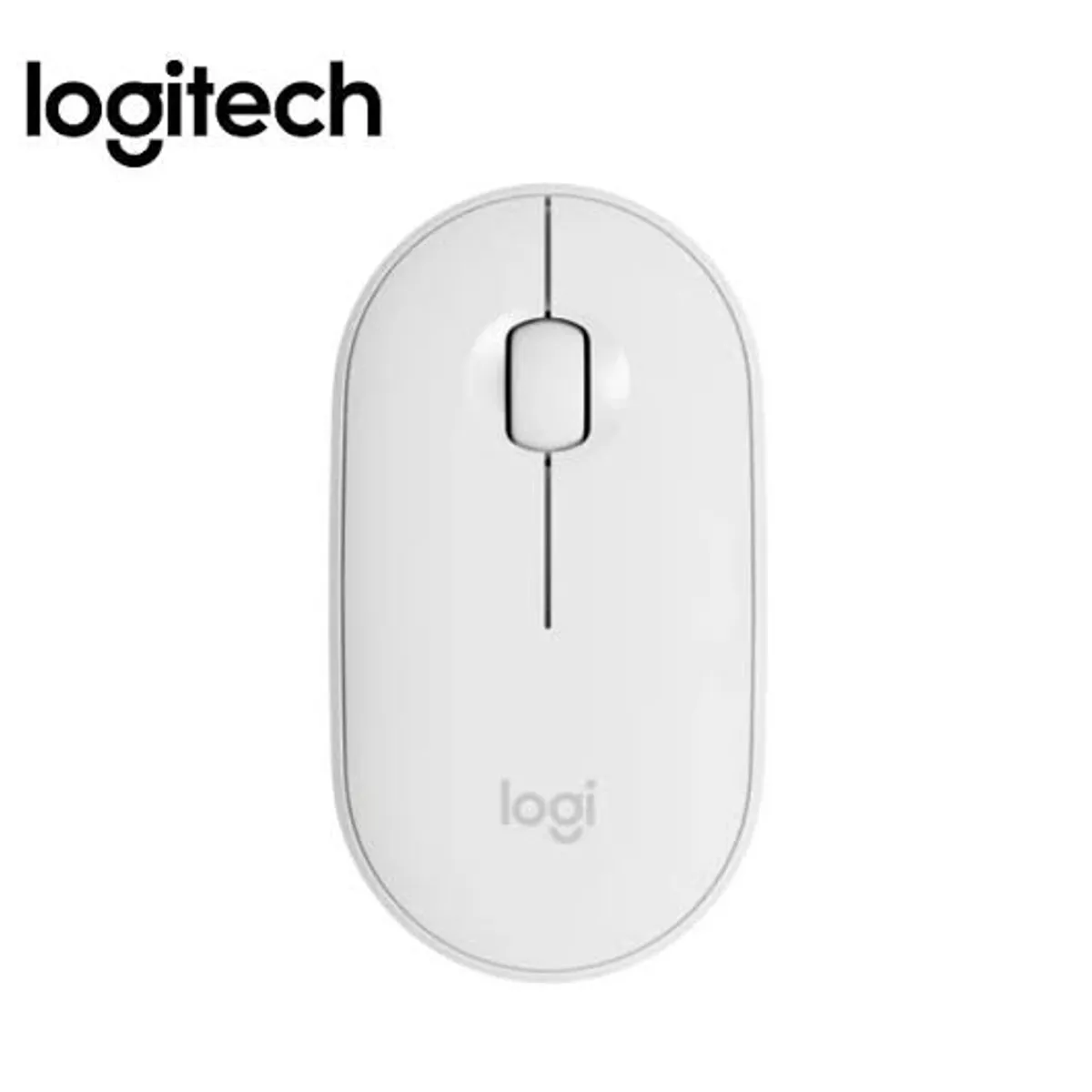 LOGITECH - Mouse Logitech Pebble M350 Silent - Blanco