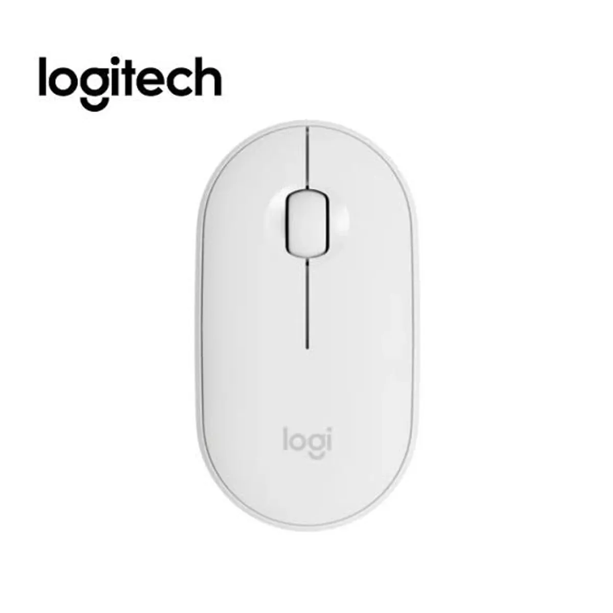LOGITECH - Mouse Logitech Pebble M350 Silent - Blanco
