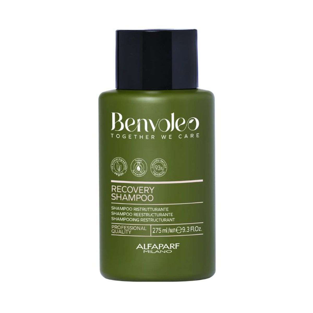 ALFAPARF MILANO - Benvoleo - Tripack The Recovery Shampoo sólido y líquido + Mask