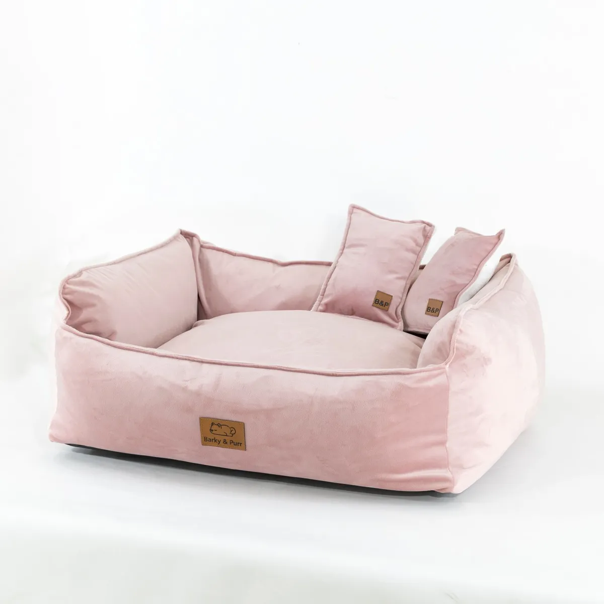 GENERICO - Cama Perro Barky Rosa L