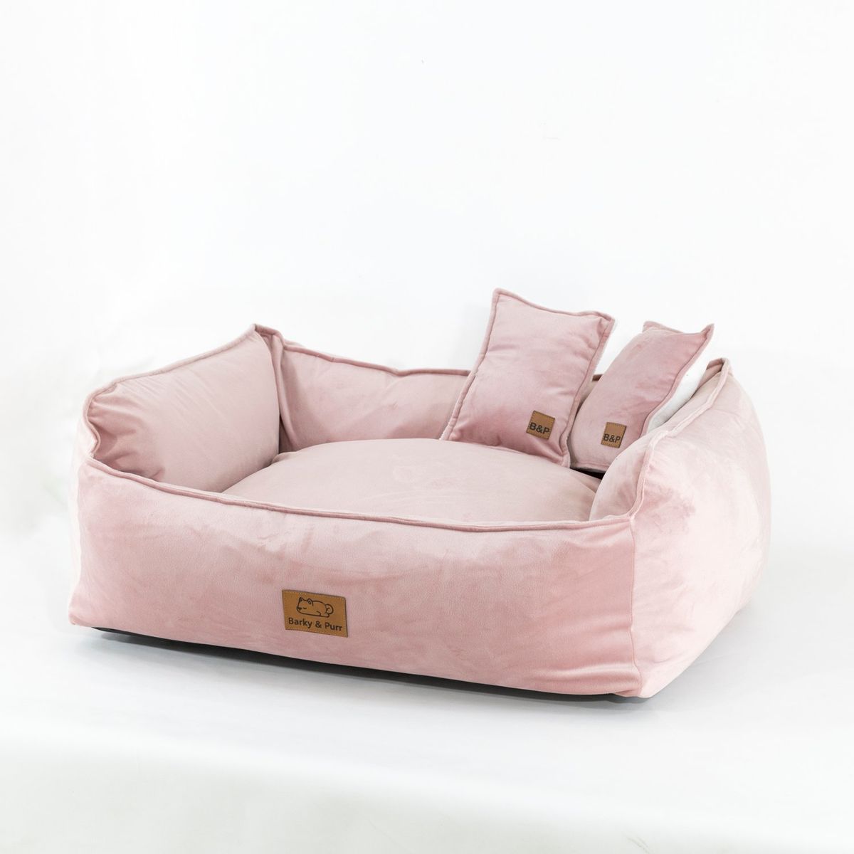 GENERICO - Cama Perro Barky Rosa L