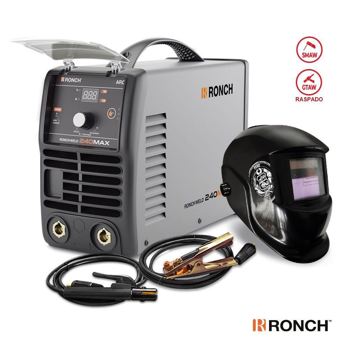 RONCH - MAQUINA DE SOLDAR RONCH 240 MAX + CARETA FOTOSENSIBLE