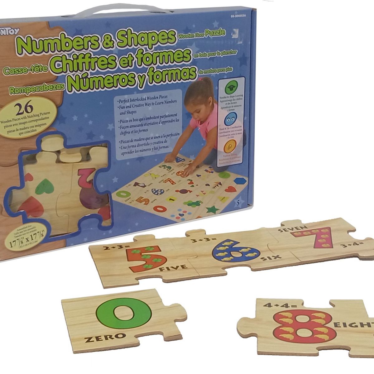 GENERICO - Rompecabezas Para Piso 26 Piezas