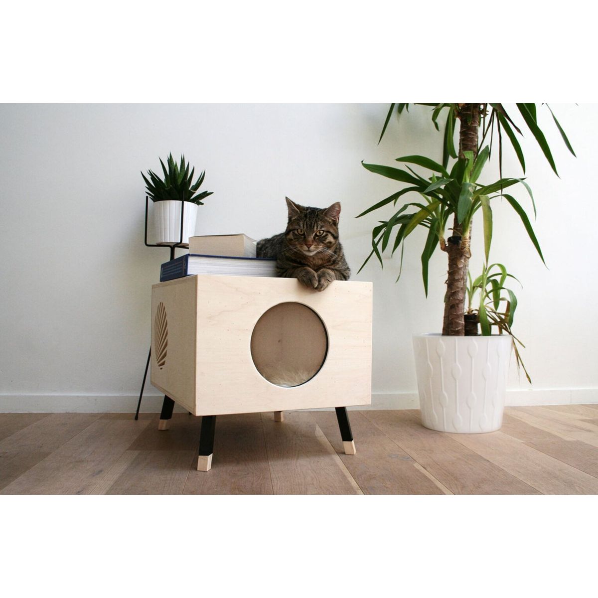 TU MESITA - Velador/Cama para Mascota Pery Duna 65cm TU MESITA