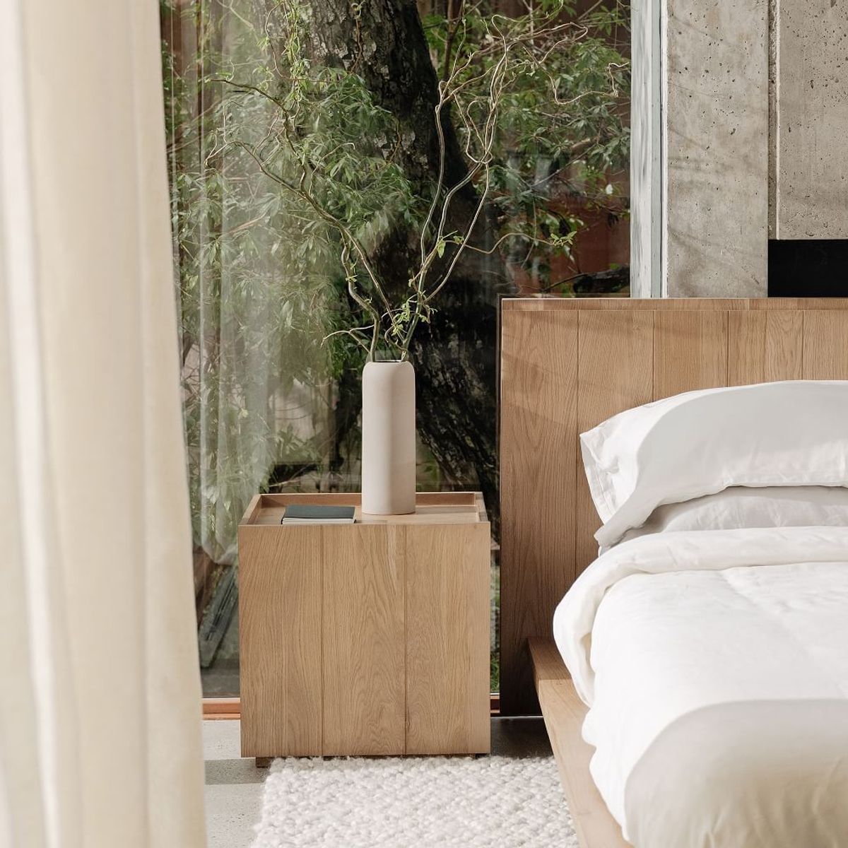 TU MESITA - Velador Contemporáneo Bure Duna 48 cm TU MESITA