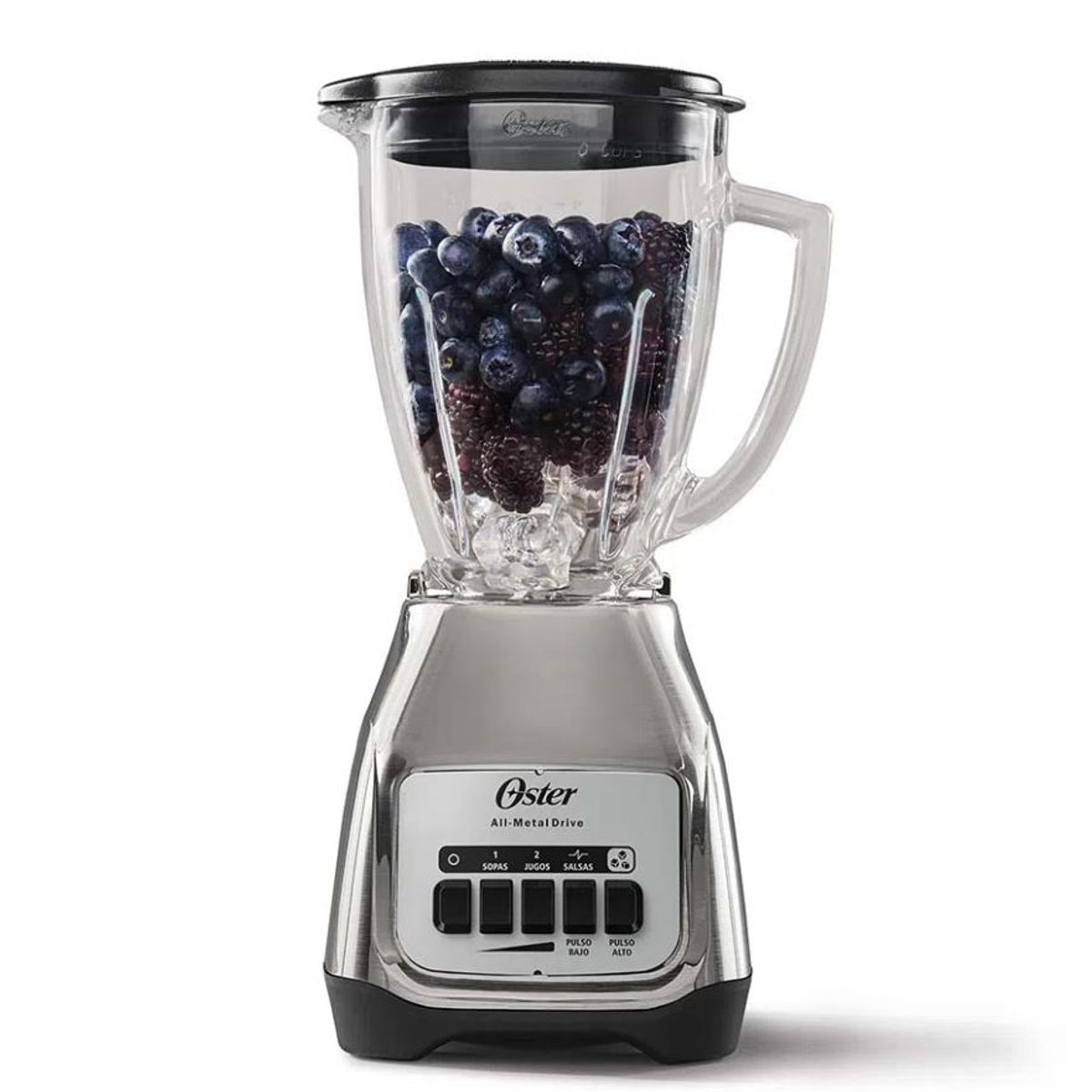 OSTER - Licuadora 2 Velocidades con Pulsador Oster BLSTKAG-NPB-053 Cromado