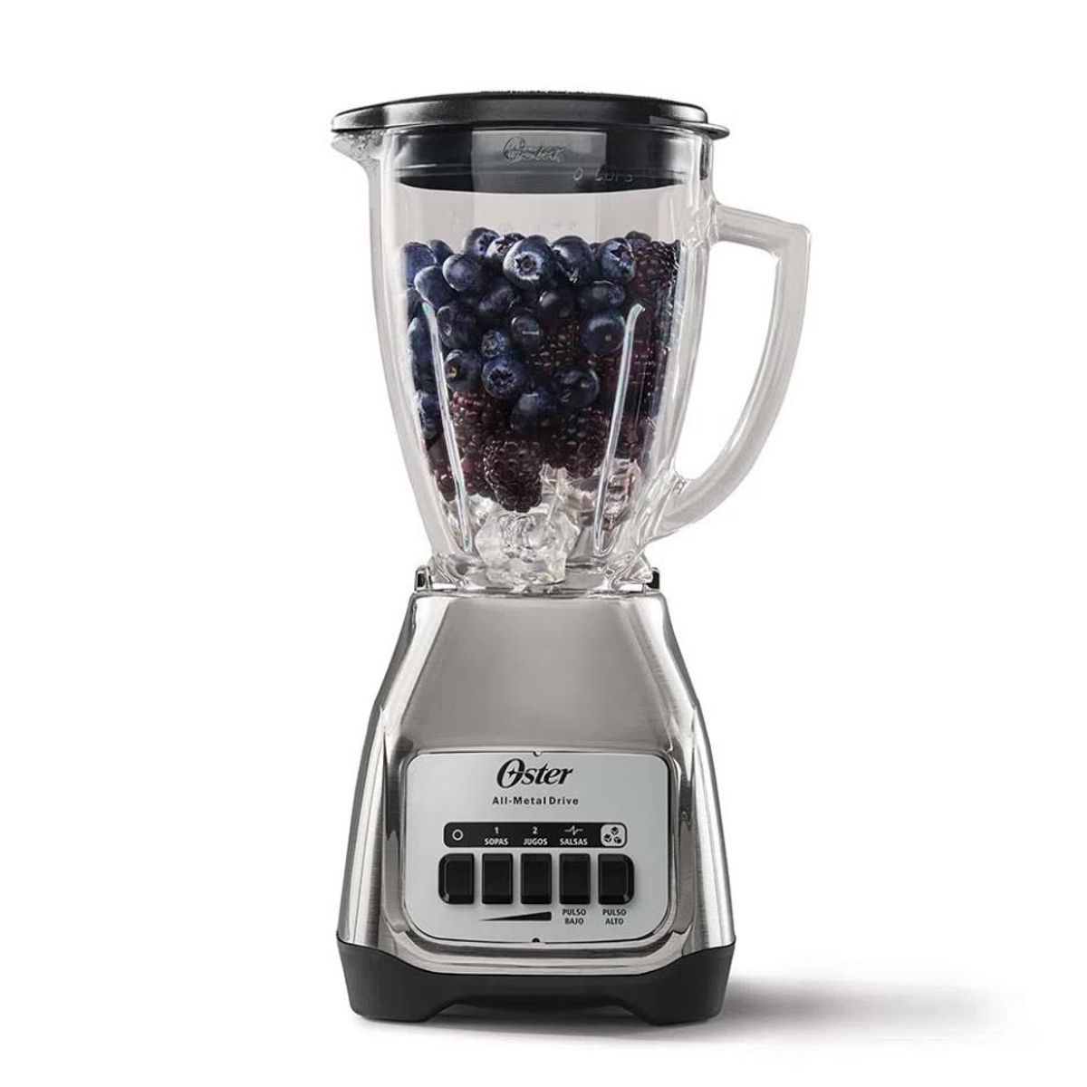 OSTER - Licuadora 2 Velocidades con Pulsador Oster BLSTKAG-NPB-053 Cromado