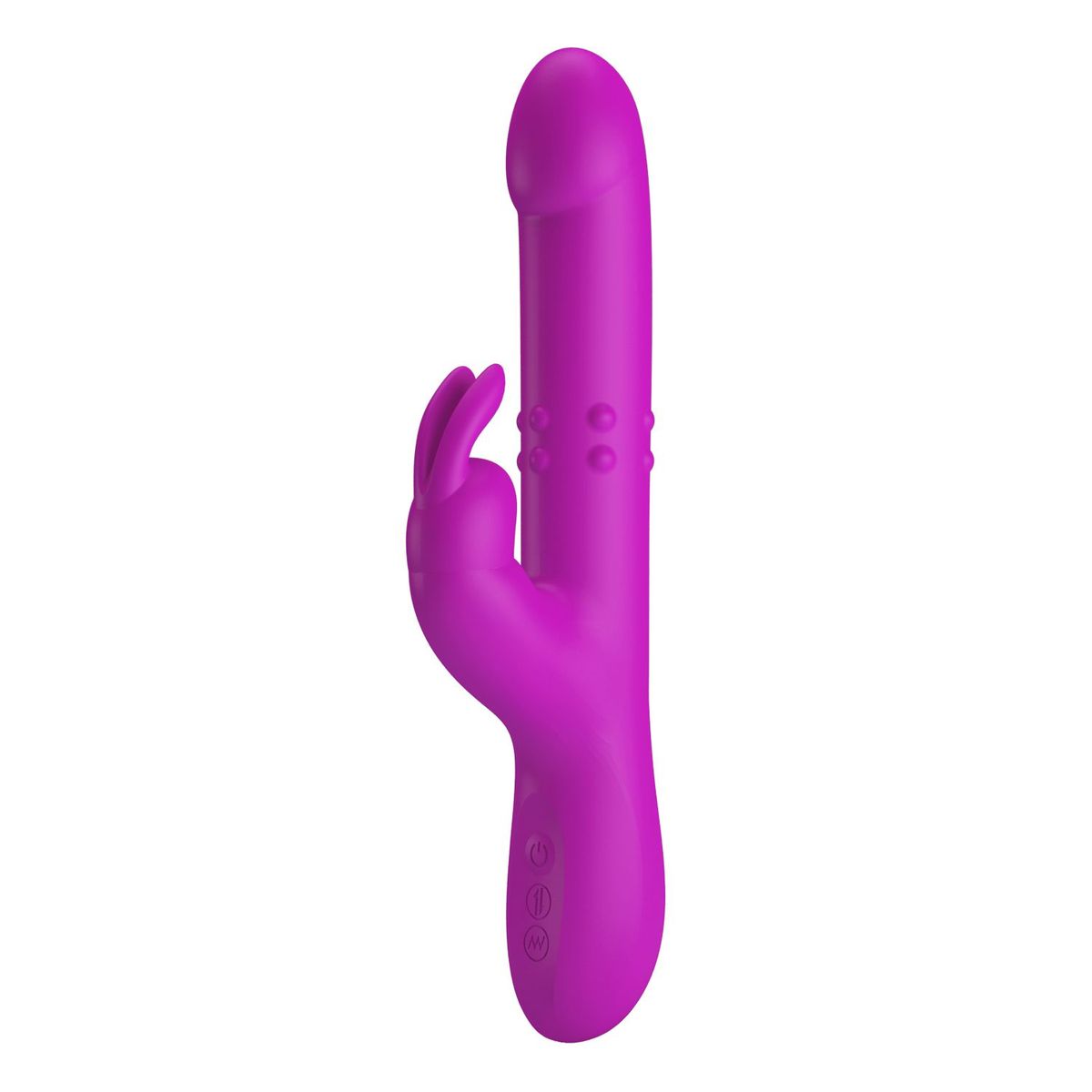 PRETTY LOVE - Vibrador Consolador Estimulador Rabbit Movimiento Múltiple carga USB