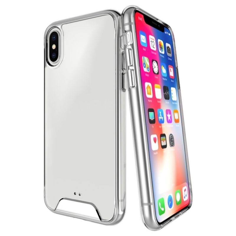 GENERICO - Funda Case para iPhone X Space Original Transparente Resistente