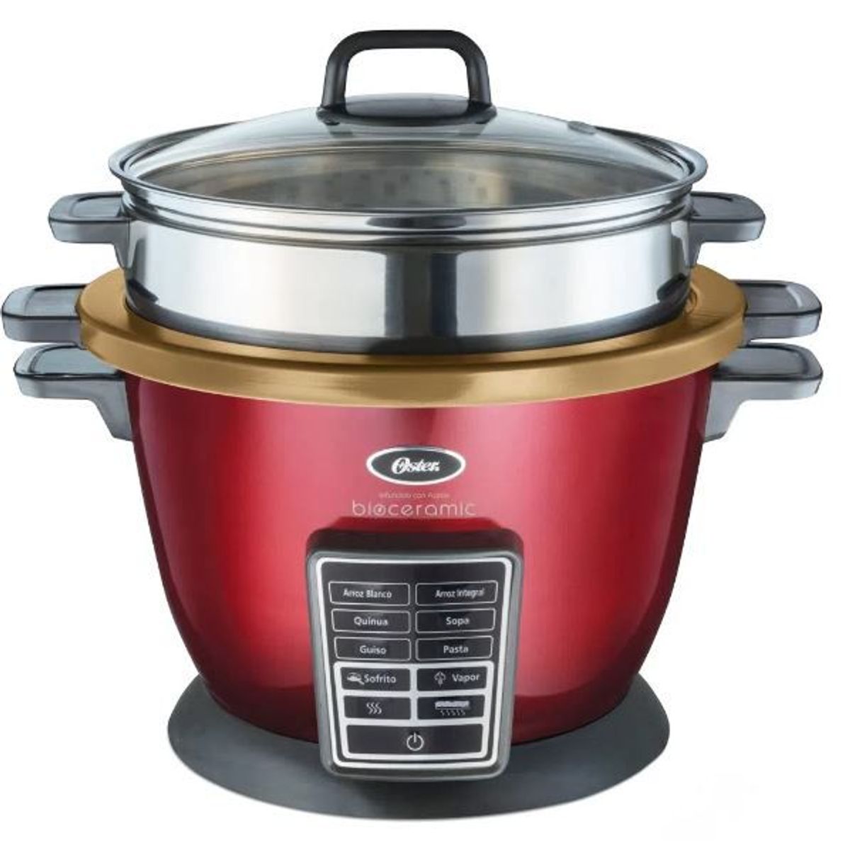 OSTER - Olla Arrocera Oster 2.2L 10 en 1 CKSTRC9030R – Candy