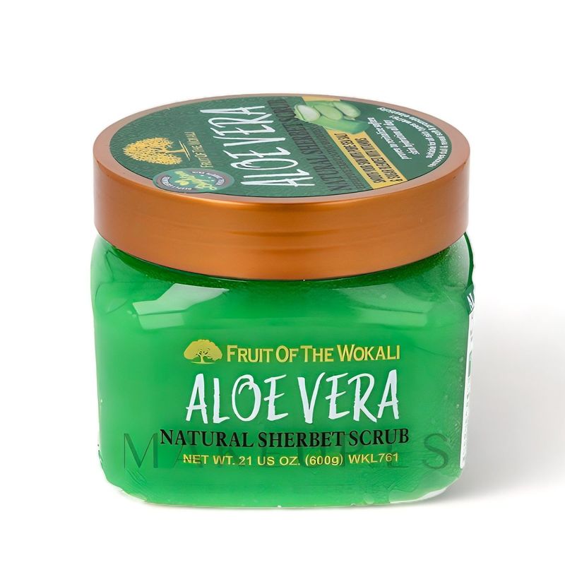 WOKALI - Exfoliante Corporal Natural Aloe Vera Fruit Of The Wokali 600g