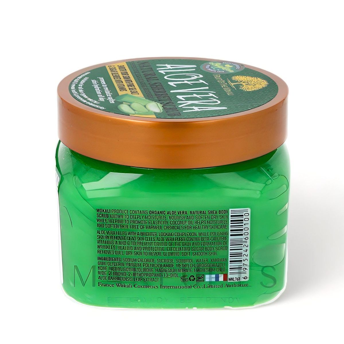 WOKALI - Exfoliante Corporal Natural Aloe Vera Fruit Of The Wokali 600g