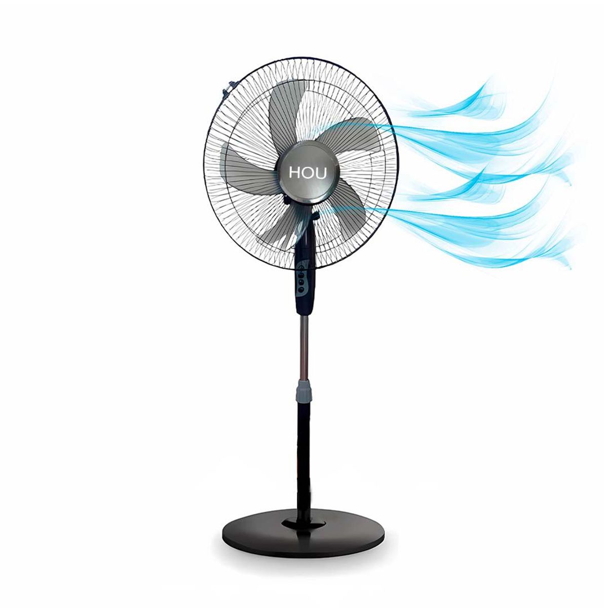 SASARU - Ventilador Eléctrico de 3 Velocidades