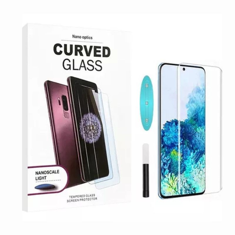GENERICO -  Mica De Vidrio Uv Para Samsung NOTE 20 - Transparente