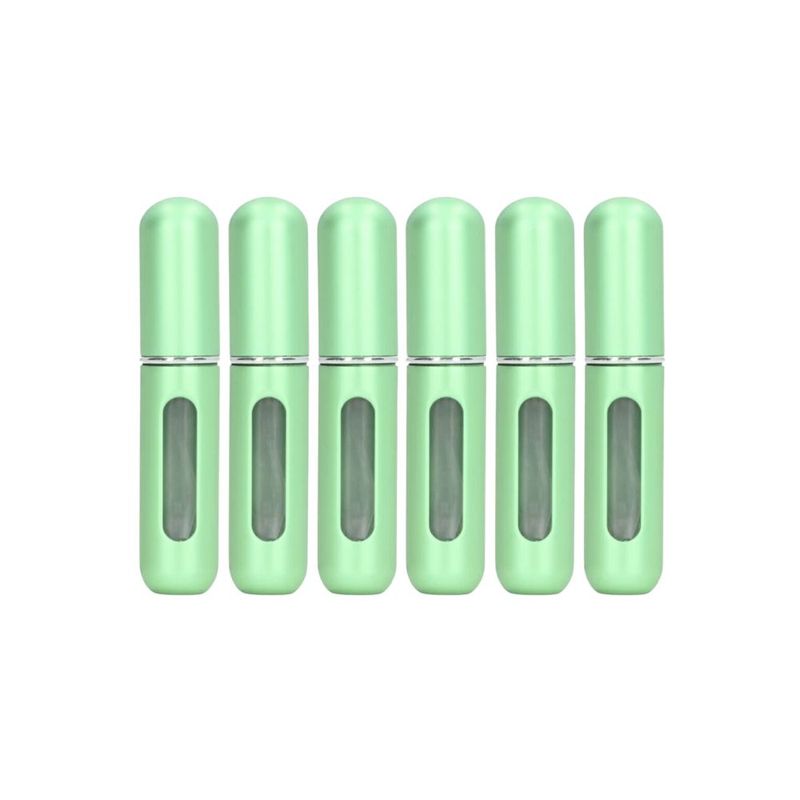 HYGGE - Set de 6 Atomizadores Recargables para Perfume para Viaje