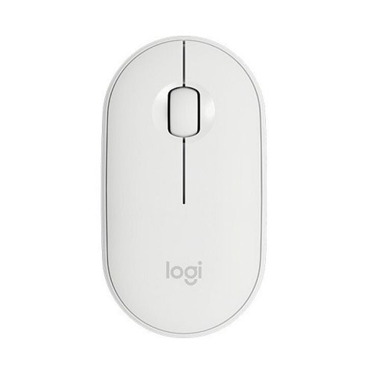 LOGITECH - Mouse Logitech Pebble M350 Bluetooth Inalámbrico Blanco