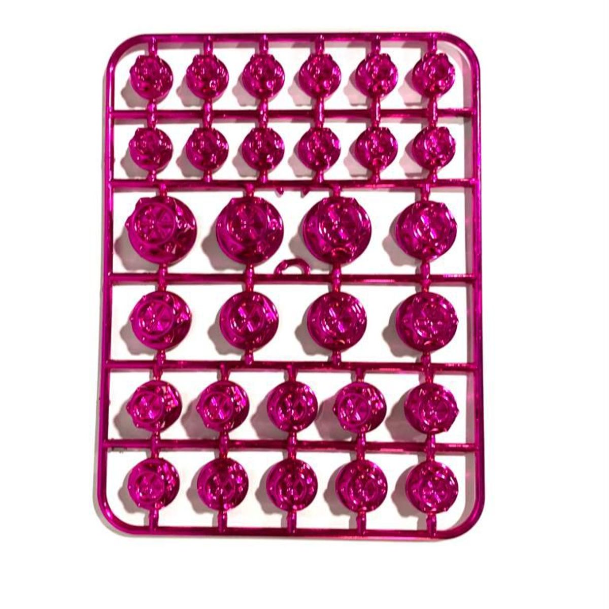 GENERICO - TAPA PARA TUERCAS X 30 PCS LILA